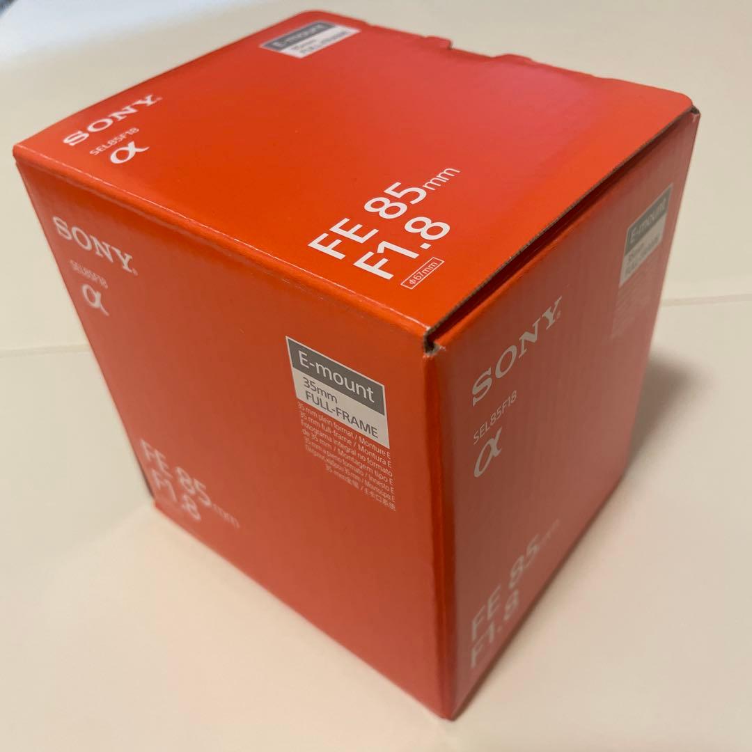 SONY レンズ　FE 85mm F1.8 単焦点レンズ