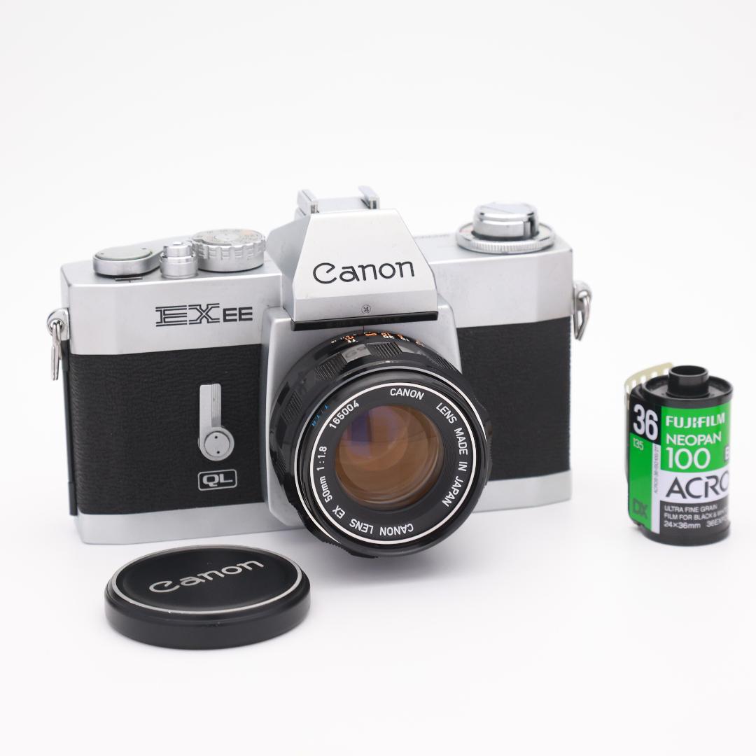 【動作確認済】Canon EXEE EX50mm f1.8（明るいファインダー）