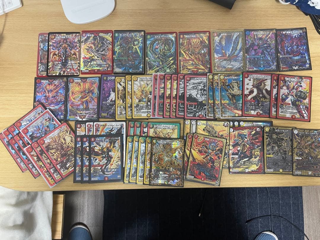デュエマ引退セット 主にキラカードまとめ売り 約160枚引退品
