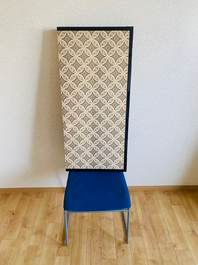 日本画 山と川の風景 160cm x 90cm