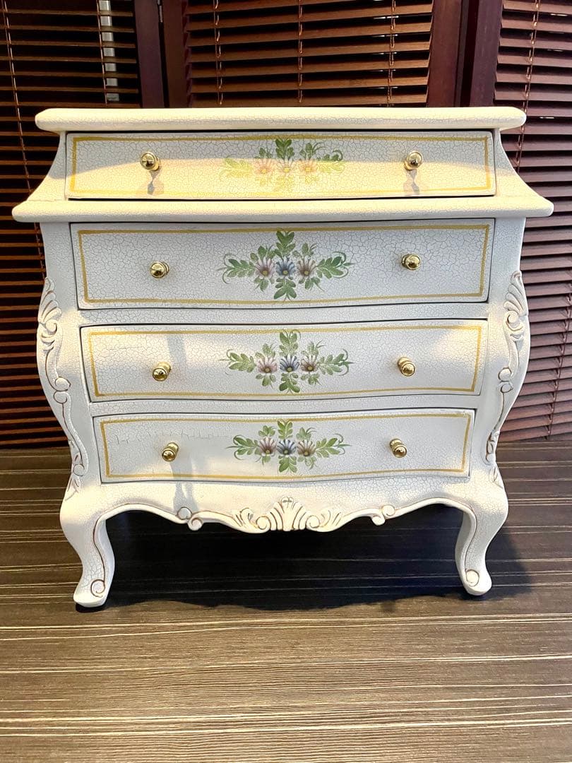 卓上チェスト　アンティーク調ヨーロピアン家具　小物入れ