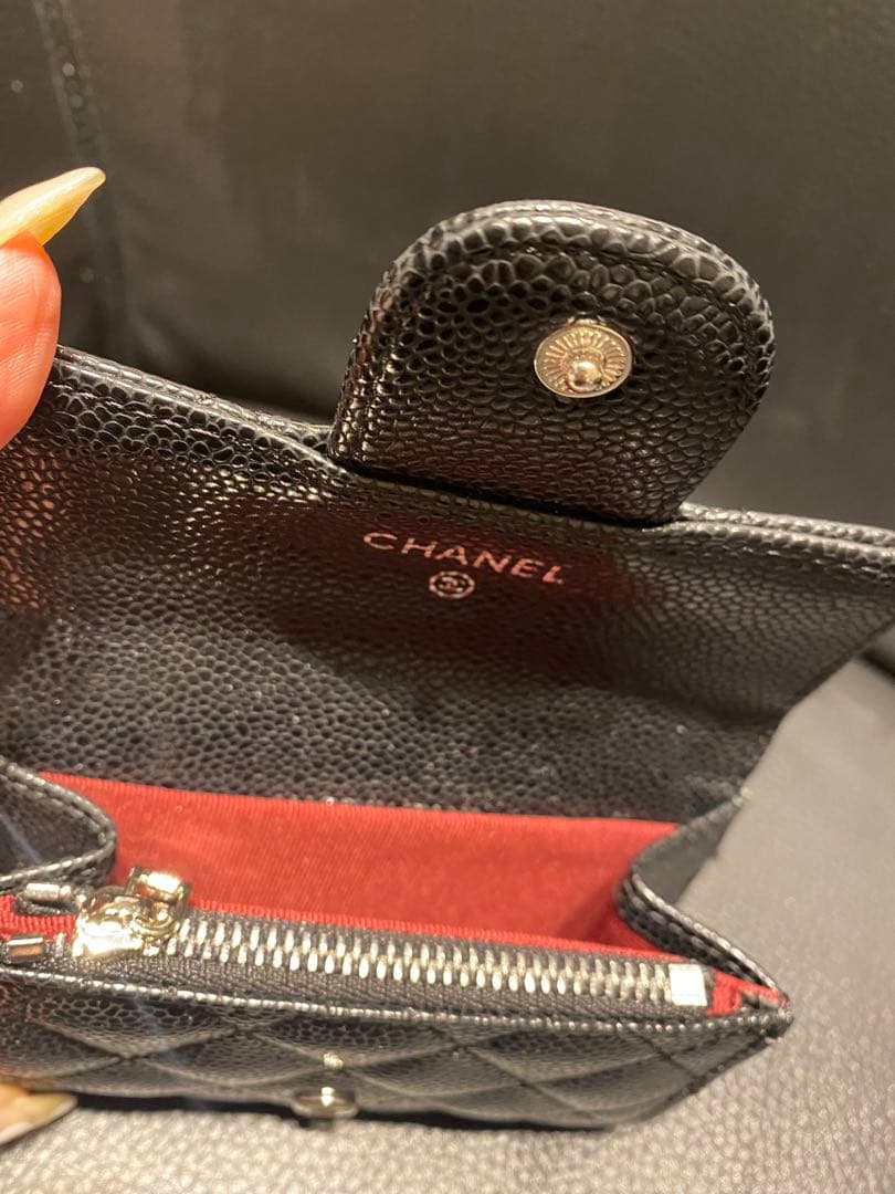 CHANELケース ブラック ノベルティ