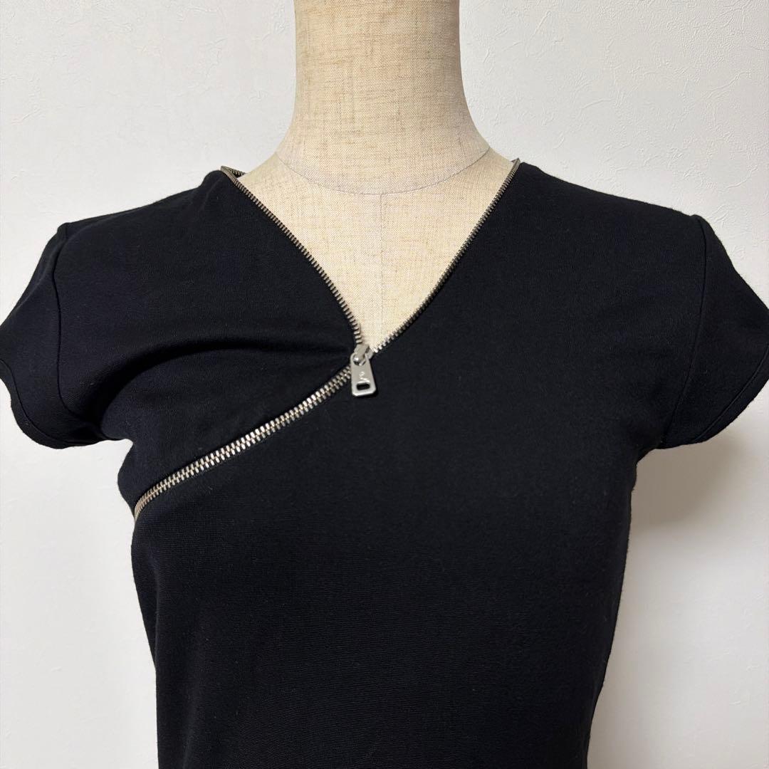 美品　アレキサンダーマックイーン　デザイン　ワンピース　チャック　正規品