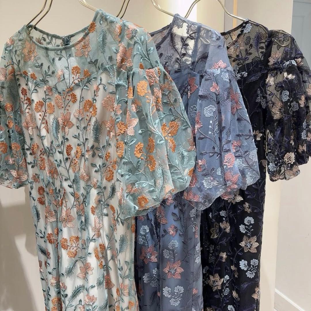 a.r.azalearose ブルーミーフラワードレス