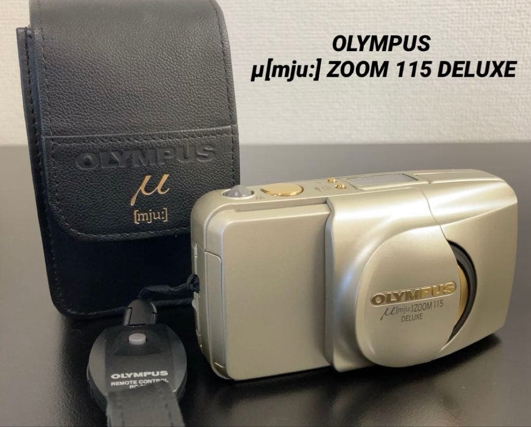 OLYMPUS μ[mju:] ZOOM 115 DELUXE フィルムカメラ