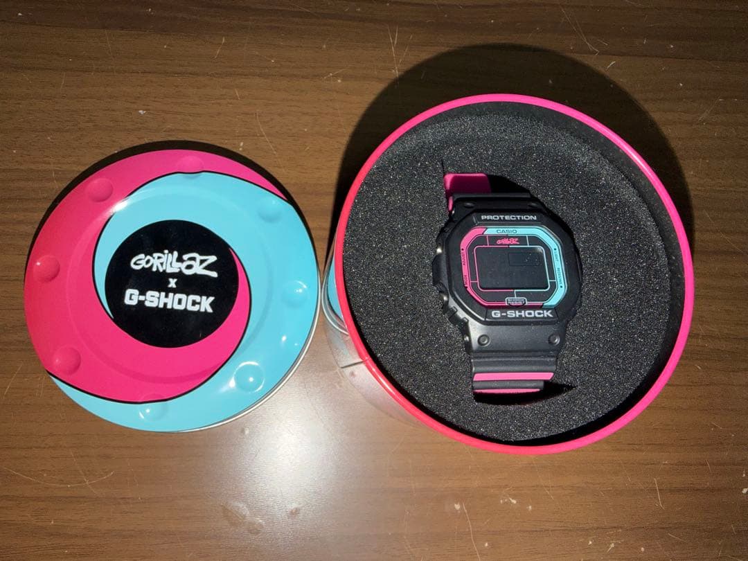 新品希少G-SHOCK x Gorillaz コラボモデルブラック アウトレット