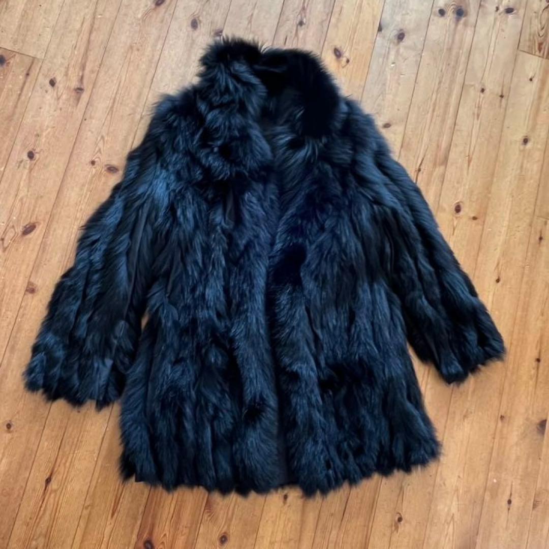 catcallブルーフォックス　ファーコート　軽量