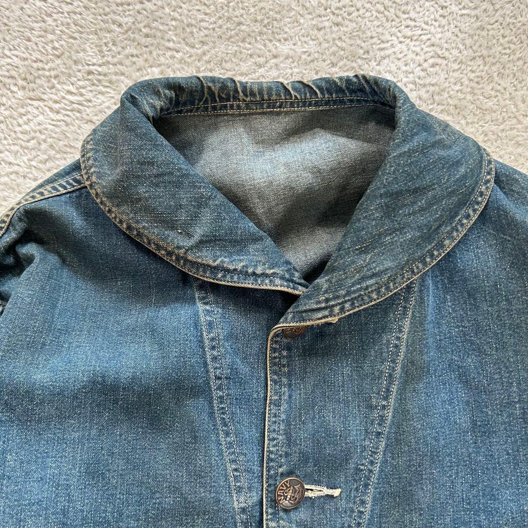 BUZZ RICKSON'S US NAVY デニム　ショールカラーカバーオール