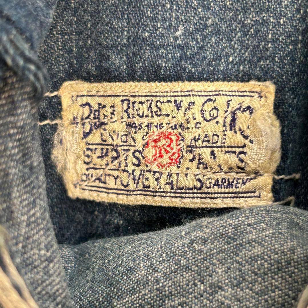 BUZZ RICKSON'S US NAVY デニム　ショールカラーカバーオール