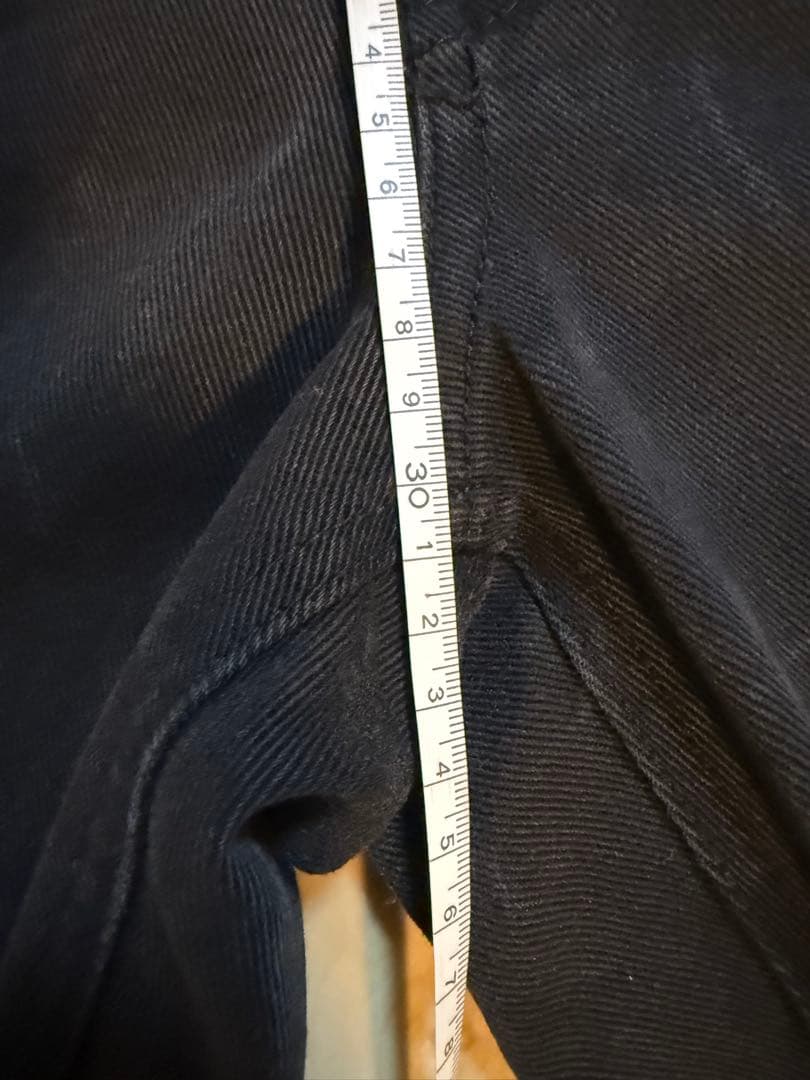 希少 良サイズ NIKE Archive バギー ワイド ブラック デニム