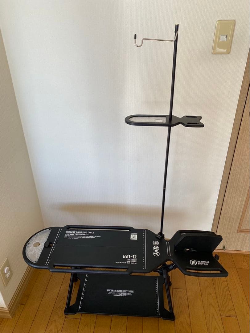 ON-U LIFE マイタンゴールゼロランタンサイド補助ウッド棚テーブル