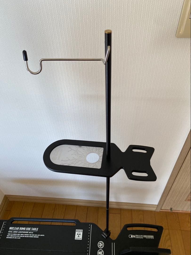 ON-U LIFE マイタンゴールゼロランタンサイド補助ウッド棚テーブル