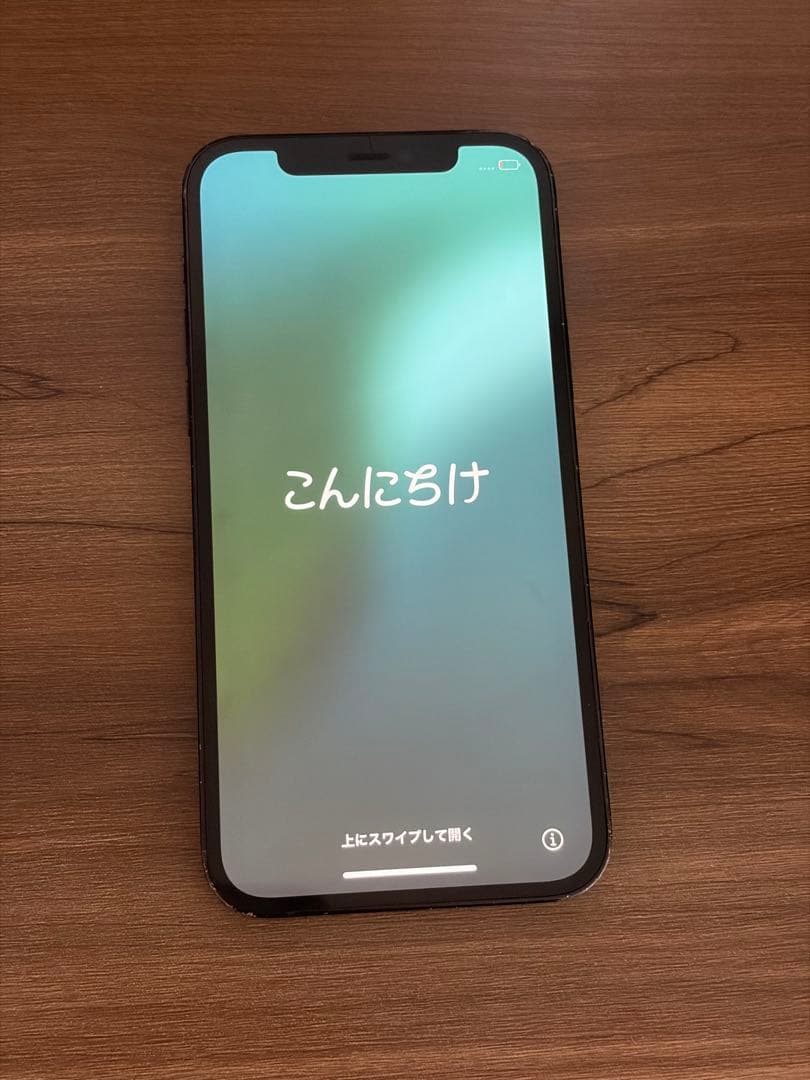 iPhone12 Pro パシフィックブルー　ひび割れ、ガラス割れ有