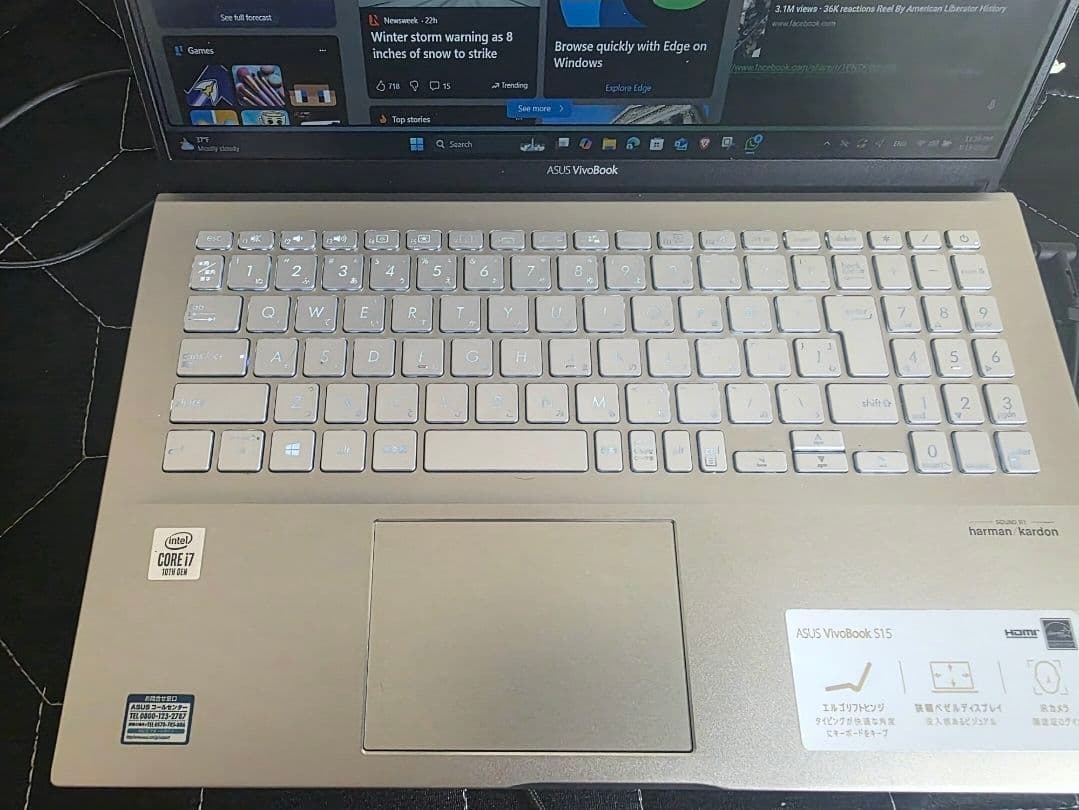Windowsアクセサリー ASUS VivoBook S15 Core i7 16GB
