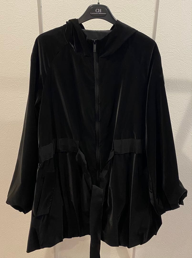 ベロア風バルーンアウター