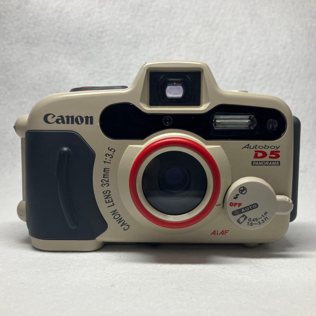 【完動品 美品】Canon Autoboy D5 PANORAMA 動作確認済