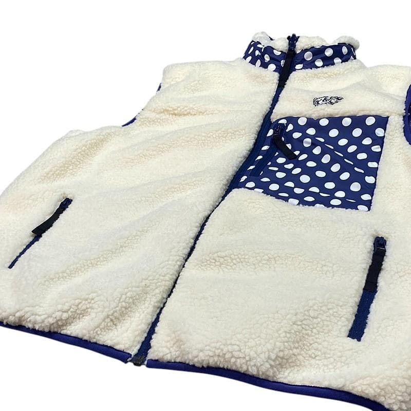 ダンスウィズドラゴン ノースリーブ リバーシブル ボア ダウン ジャケット 2