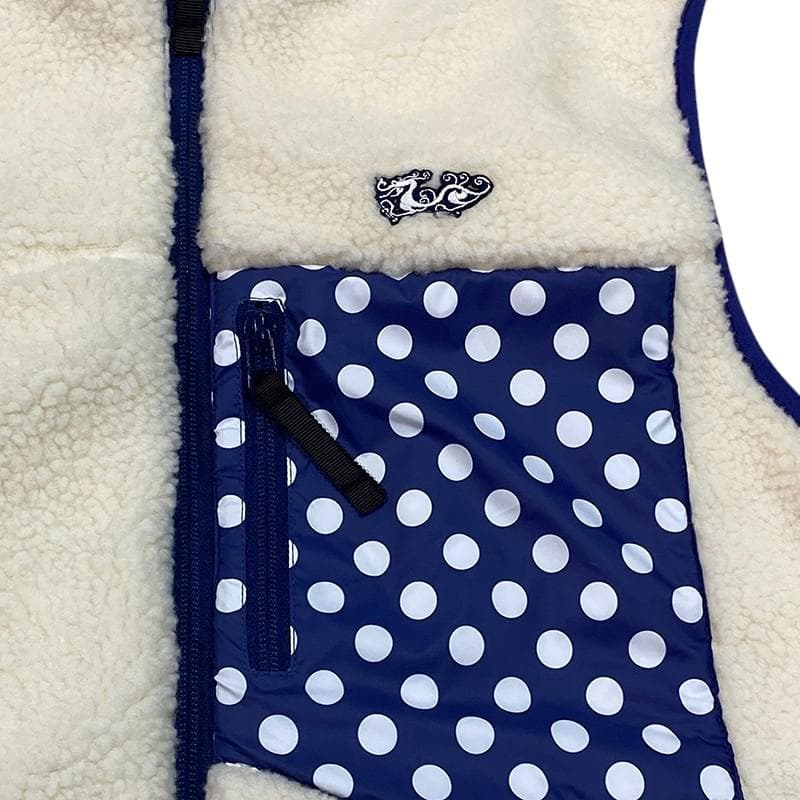 ダンスウィズドラゴン ノースリーブ リバーシブル ボア ダウン ジャケット 2