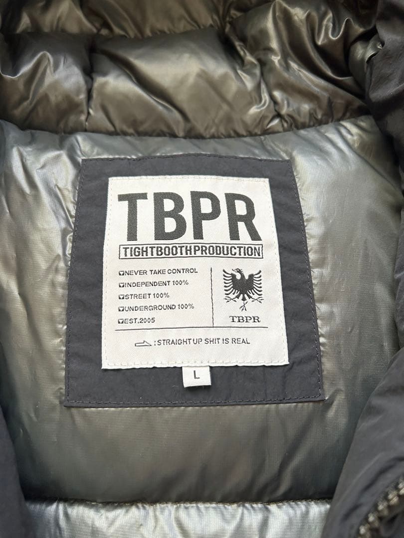 美品　TIGHTBOOTH UTILITY DOWN VEST