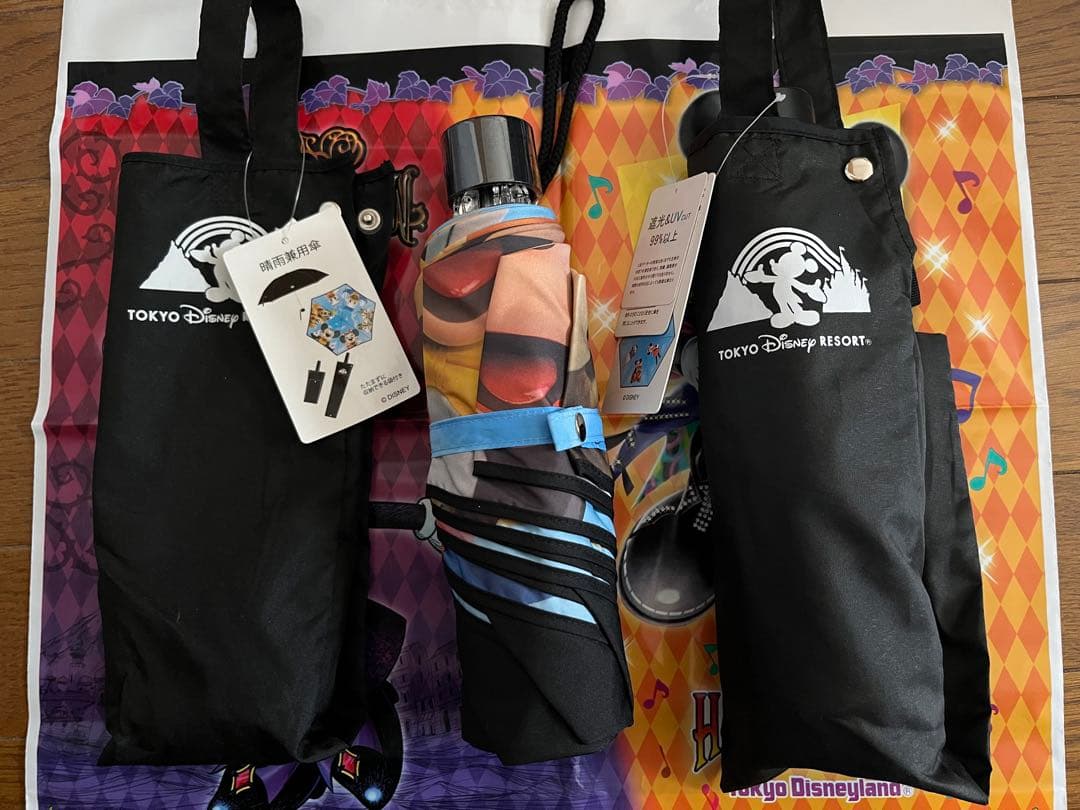 ＧＷお値下げ中☆ディズニーリゾート☆折りたたみ傘セット