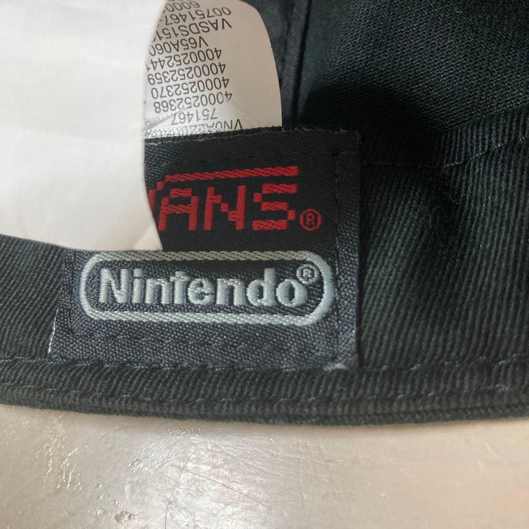 vans×任天堂 コラボ　キャップ マリオ ヴァンズ　帽子　レア