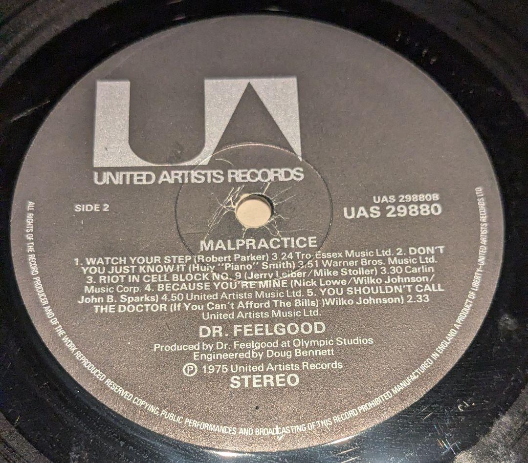 ドクターフィールグッド LPレコード3枚セット パブロック ミッシェル パンク