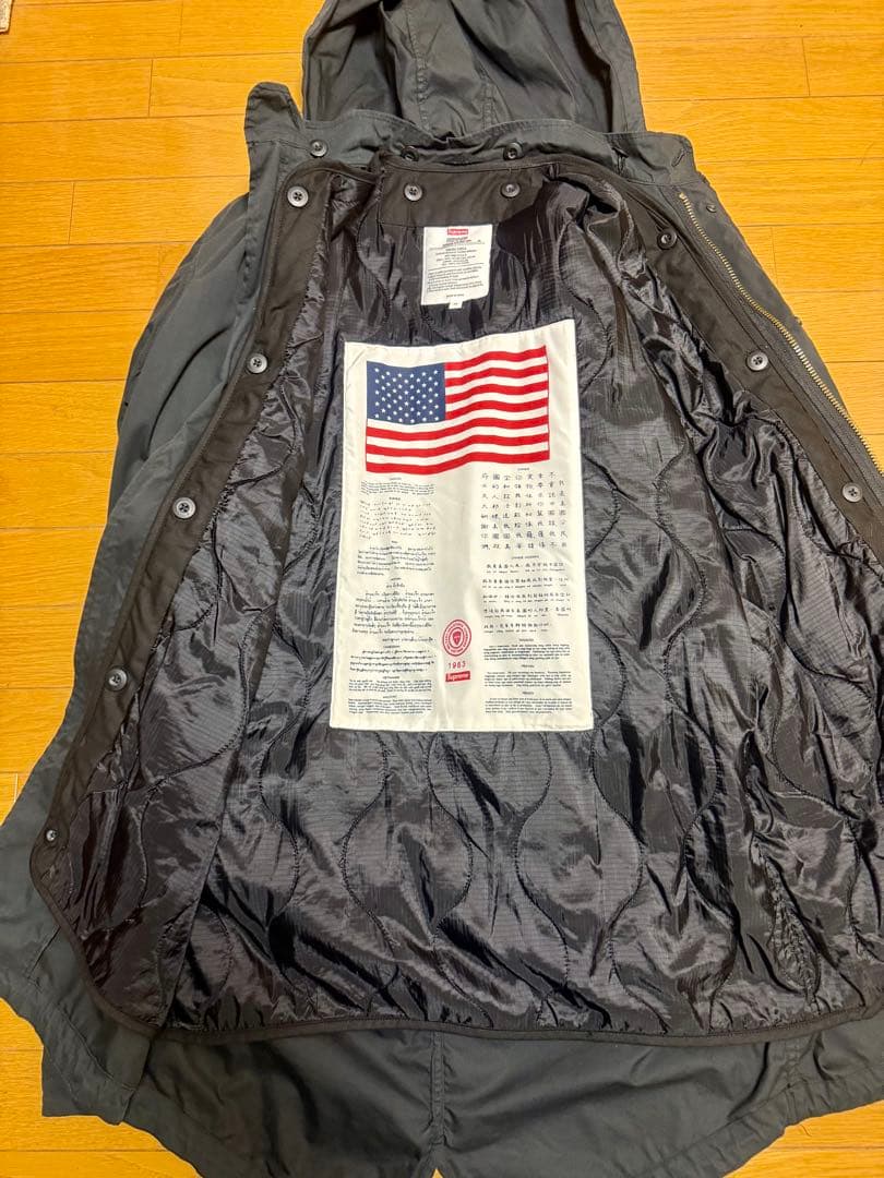AKIRA Supreme Fishtail Parka m65 黒M 着用なし