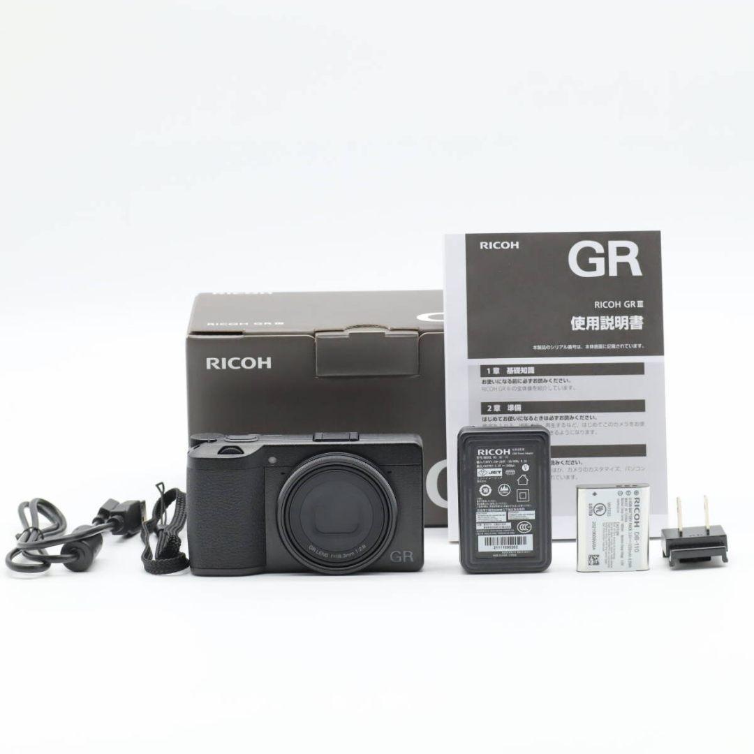 ショット数848枚 RICOH GR III デジタルカメラ 美品