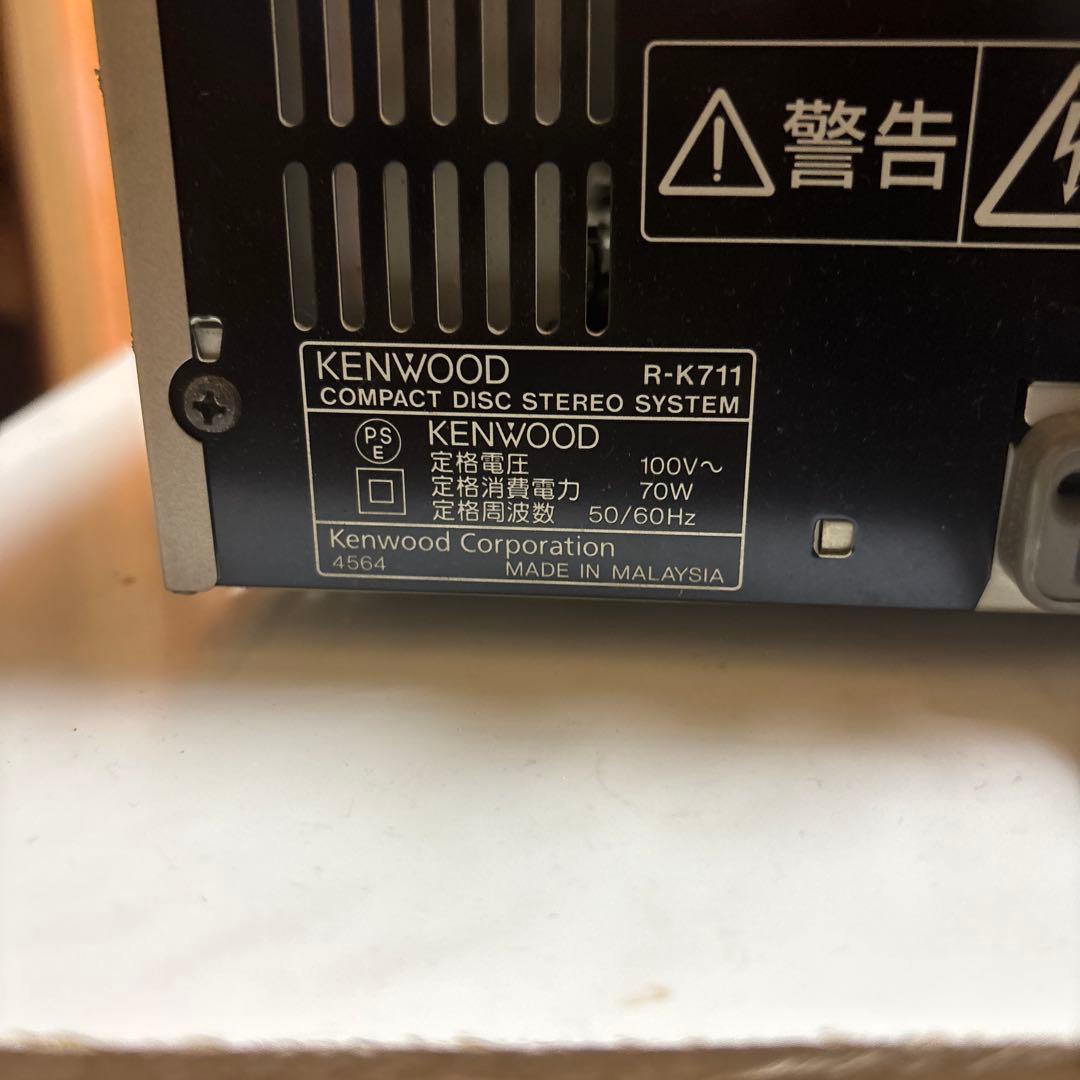 KENWOOD R-K711 コンパクトHIFIコンポーネントシステム
