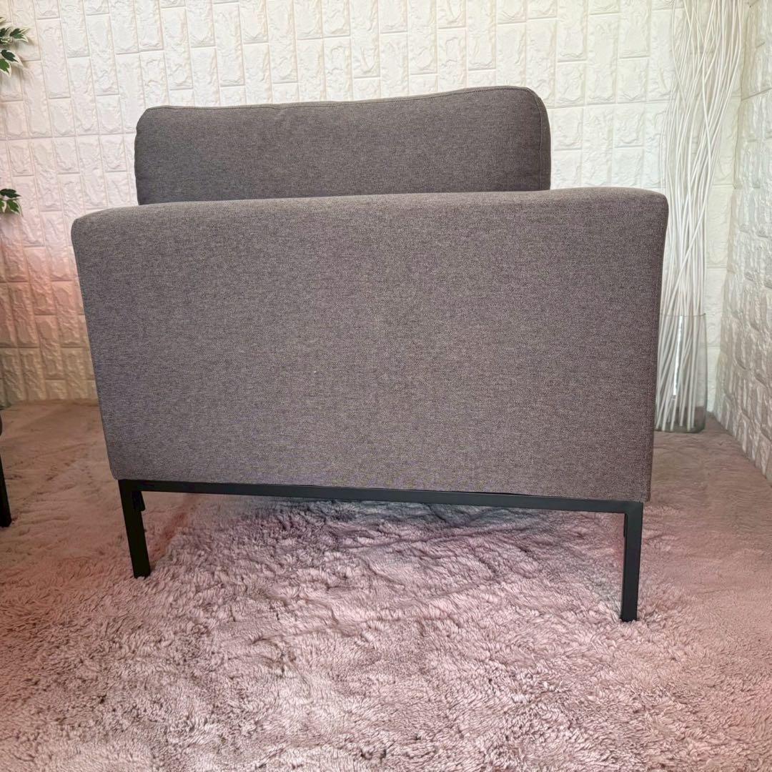 都内23区送料無料✨ロウヤ✨2人掛けソファ オットマン付き