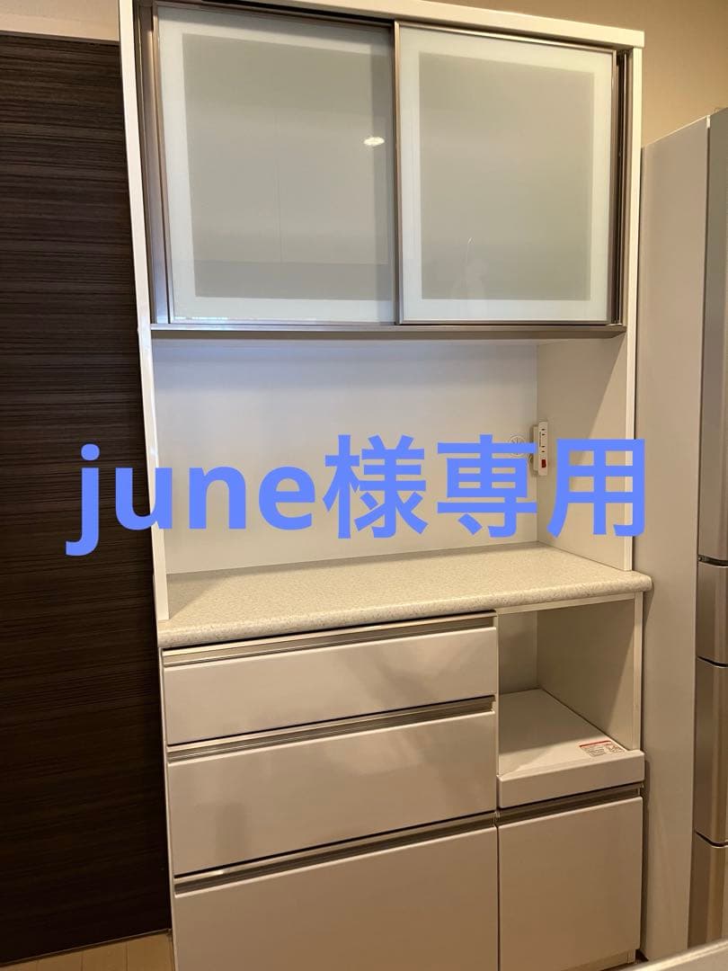 【june】ニトリ食器棚