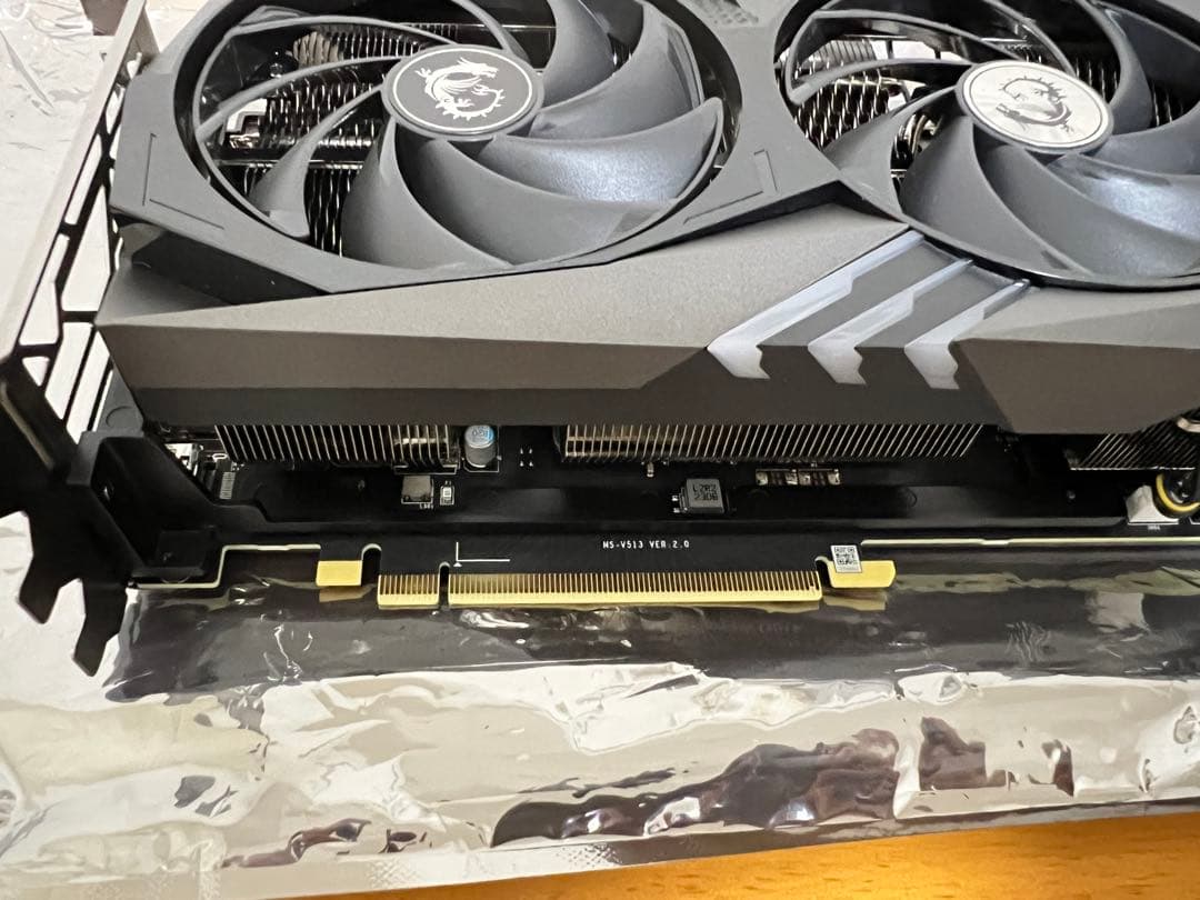 グラフィックボード・グラボ・ビデオカード MSI GeForce RTX 4070 Ti GAMING X TRIO