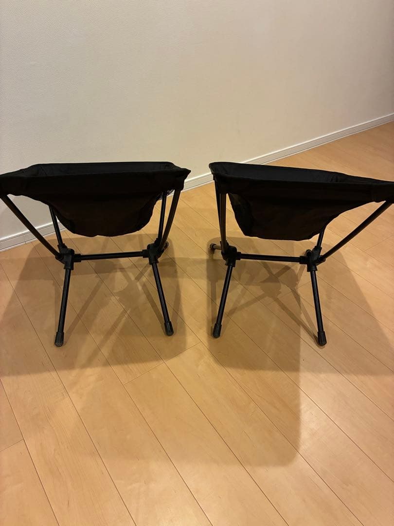 オガワ　ツーアングルチェアS ブラック　2脚セット