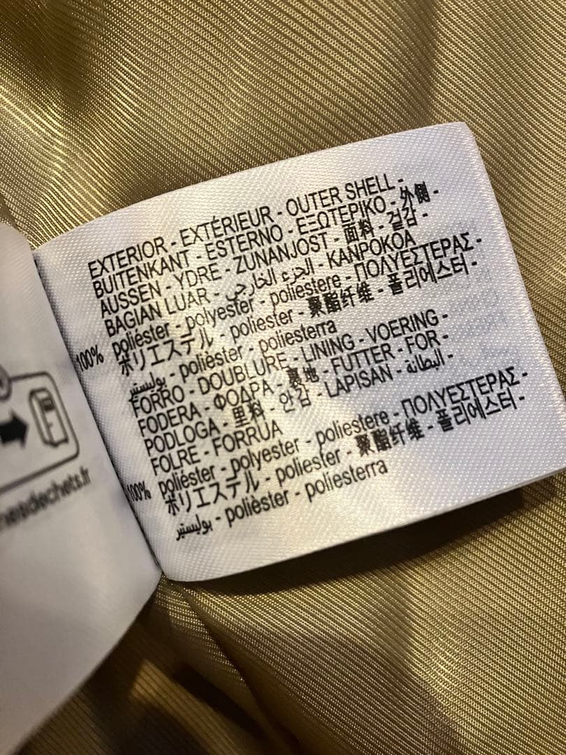 ZARA ファージャケット　フード付きコート　S フェイクファー