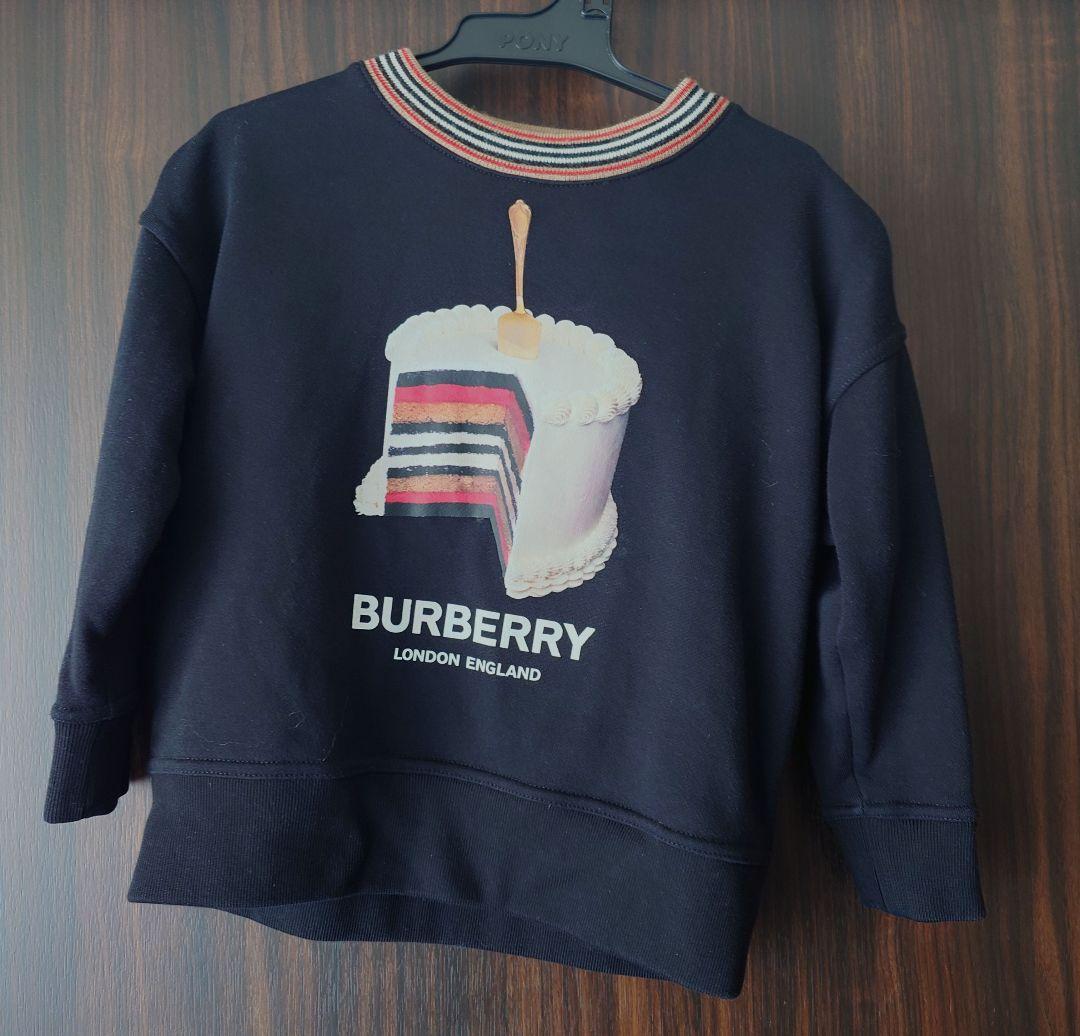 BURBERRY ケーキプリント トレーナー 4y