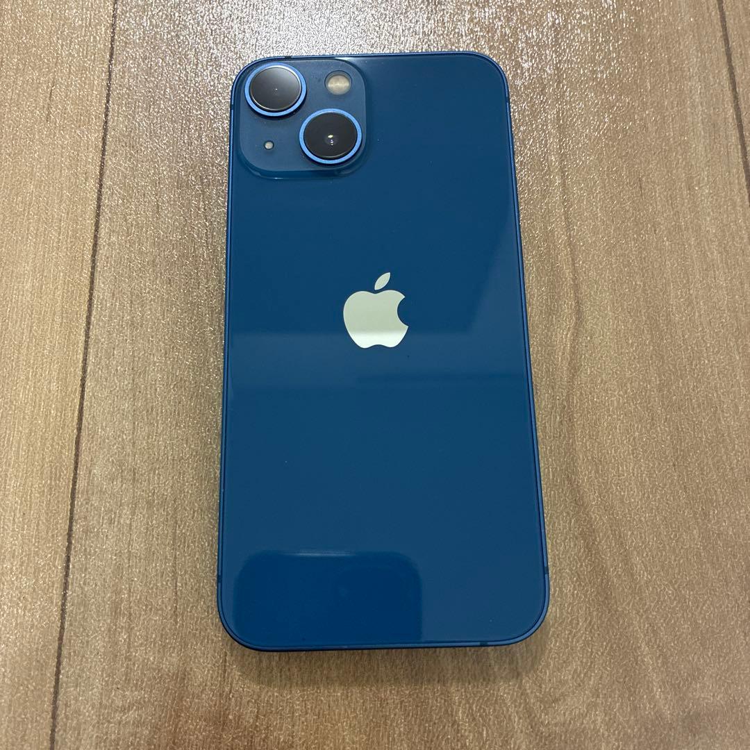 Apple iPhone 13 mini ブルー 傷あり