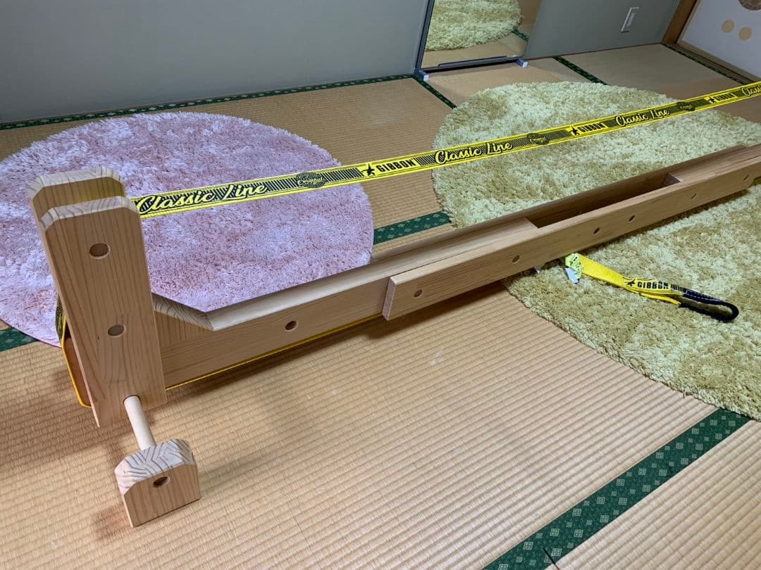 GIBBON Classic Line スラックライン　木製スタンド