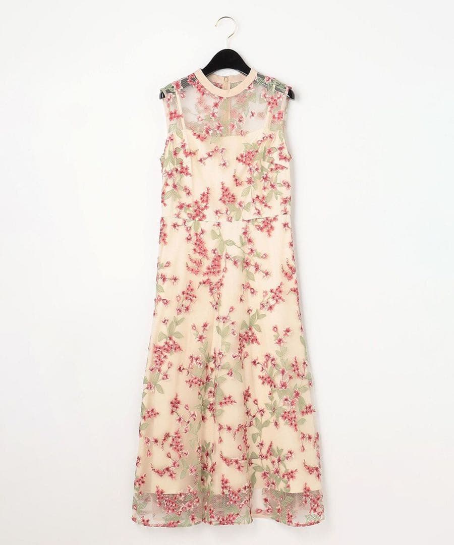 グレースコンチネンタル ドレス ワンピース スモールフラワーフレアドレス