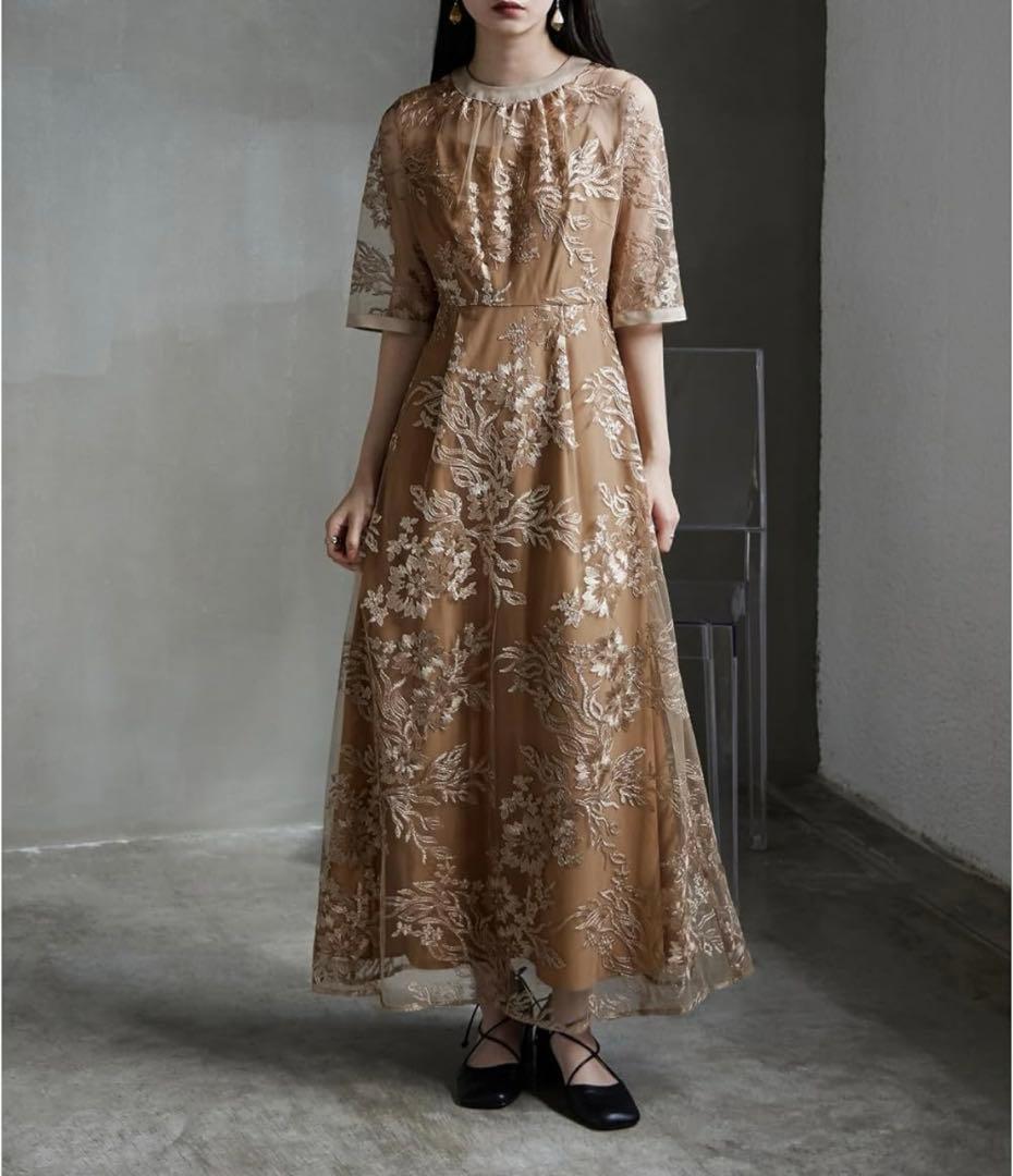 【★最終値下げ】etoll.ドレス　レース