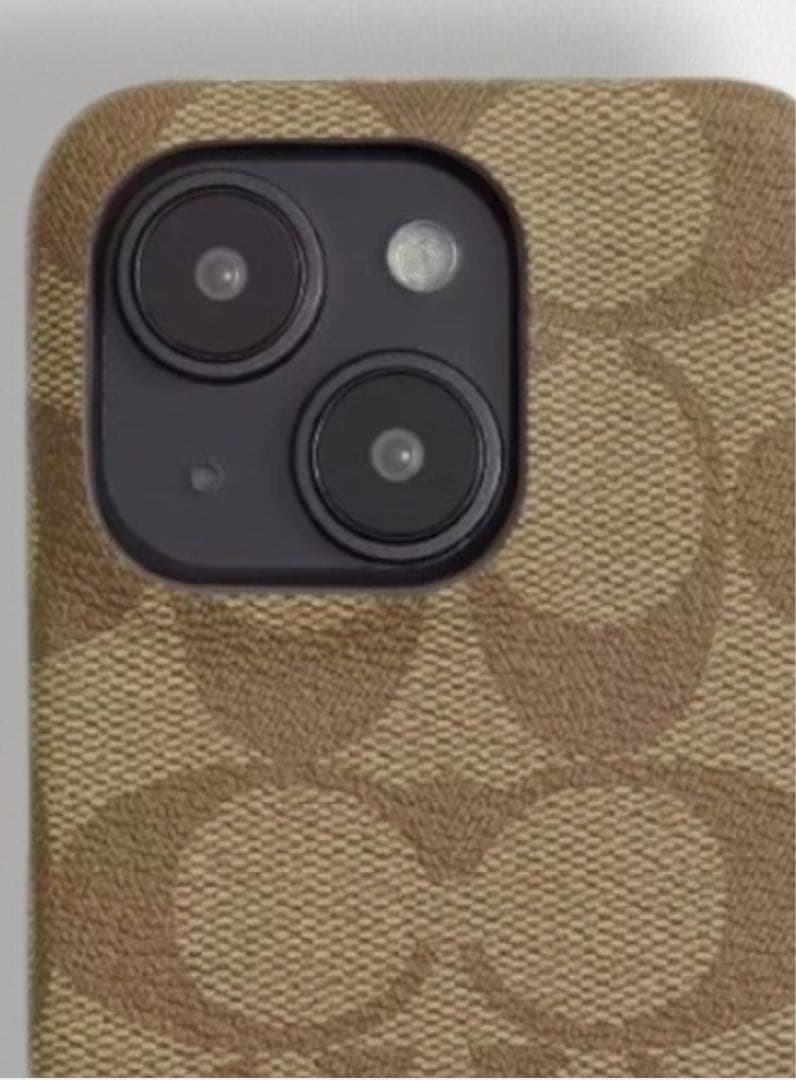 特価☘️コーチCOACH IPHONE 15 PROケース・シグネチャーキャンバス