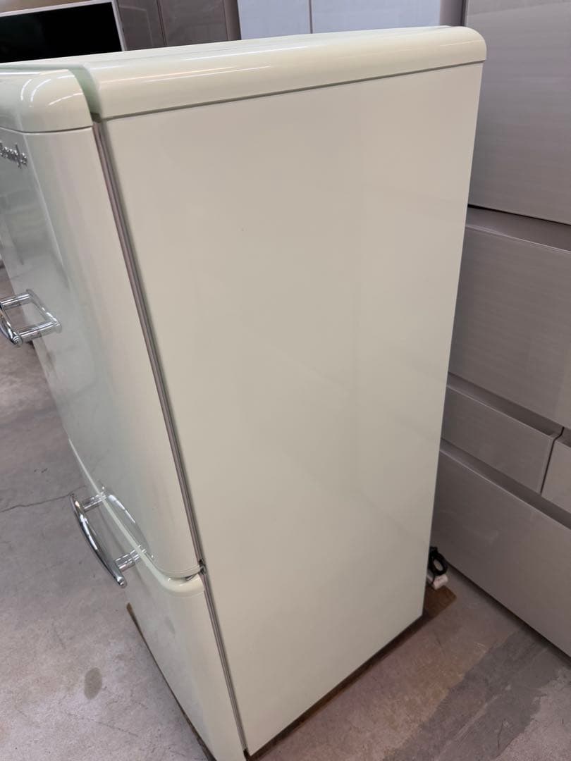 2018年式 149L eangle レトロ風 冷蔵庫 ANGRE151-A1