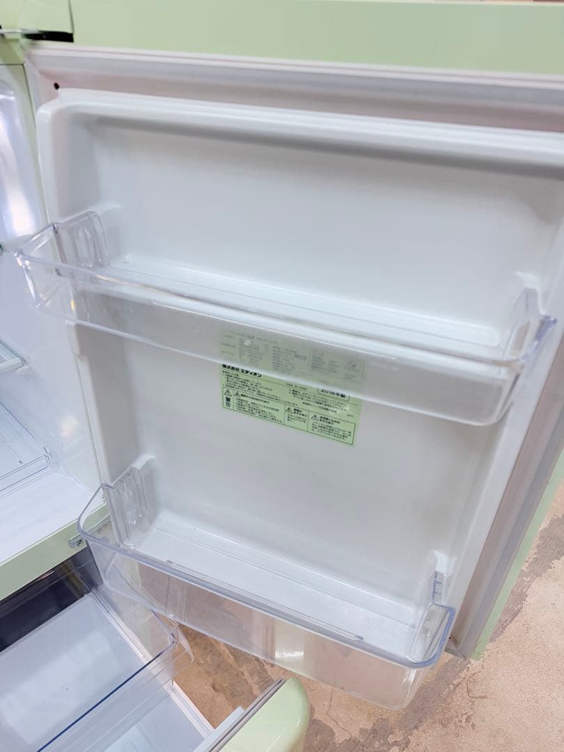 2018年式 149L eangle レトロ風 冷蔵庫 ANGRE151-A1