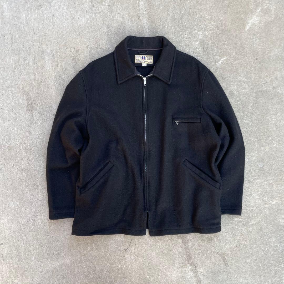 80s 90s CORINTH MFG.CO. スポジャケ シャギー モヘア