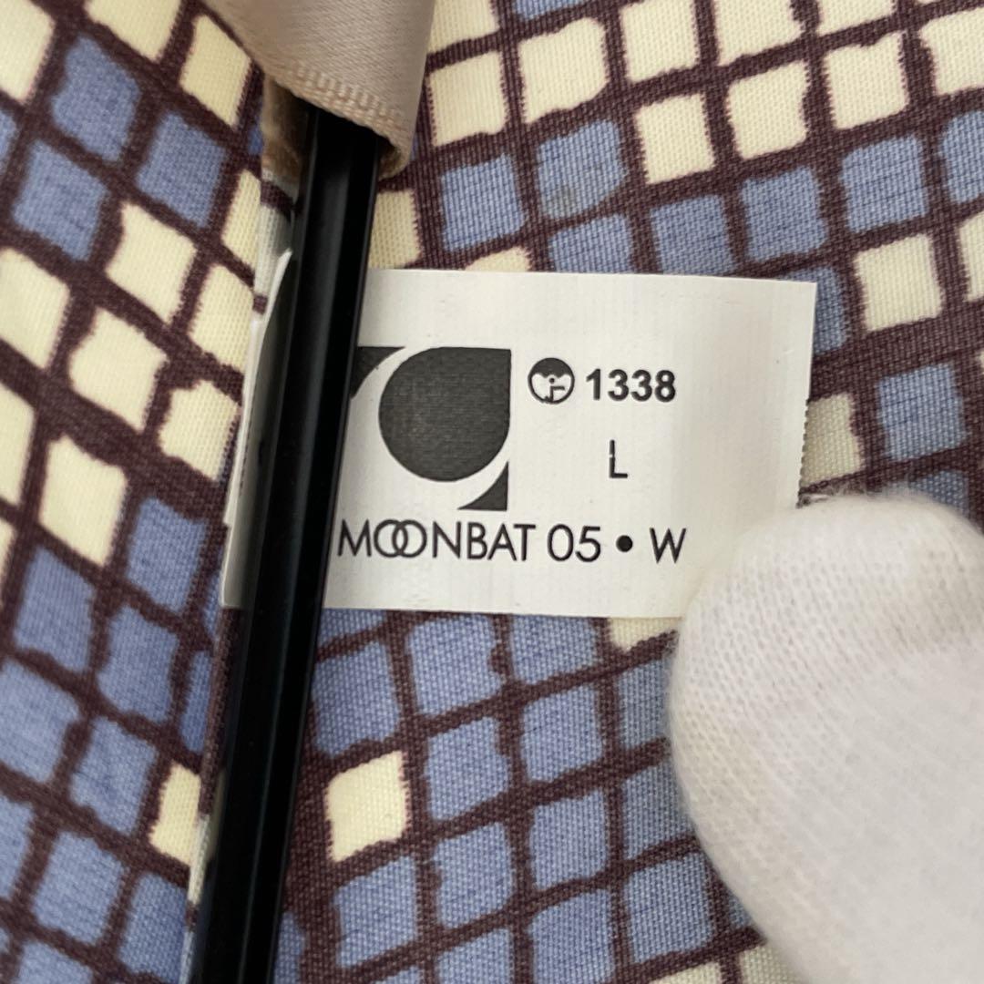 【美品】Vivienne Westwood 長傘　幾何学模様　総柄　ブルー