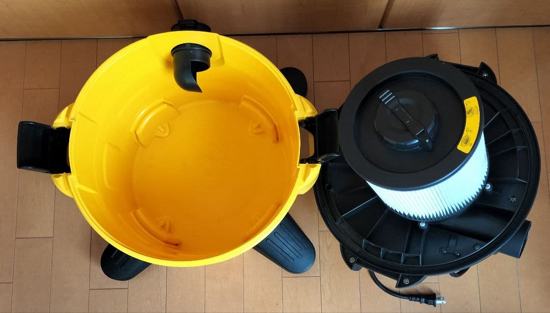 乾湿両用 バキュームクリーナー 掃除機 デウォルト DeWALT DXV23PJ