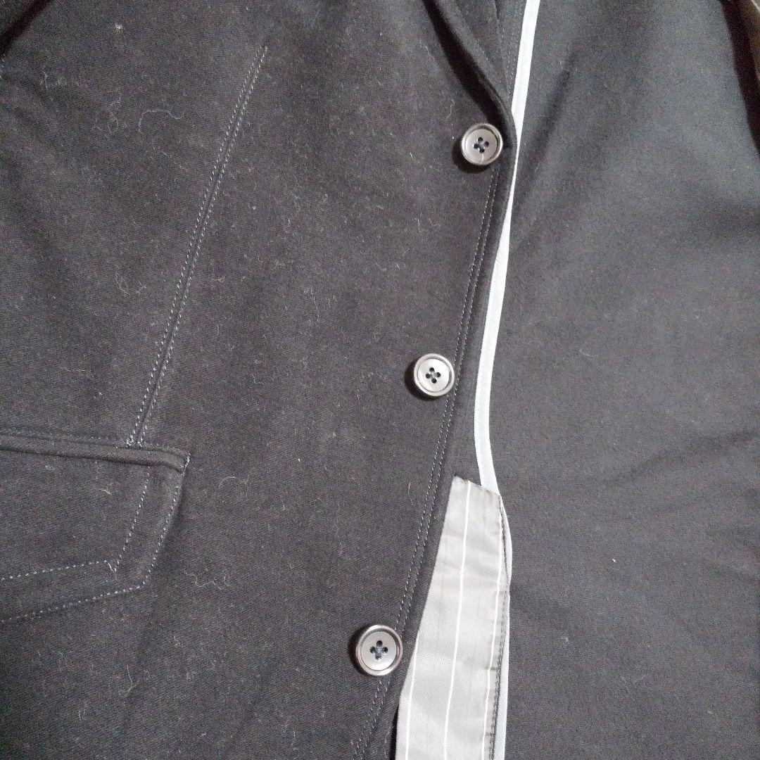 ky276 【未使用】INTERMEZZO テーラードジャケット L 黒