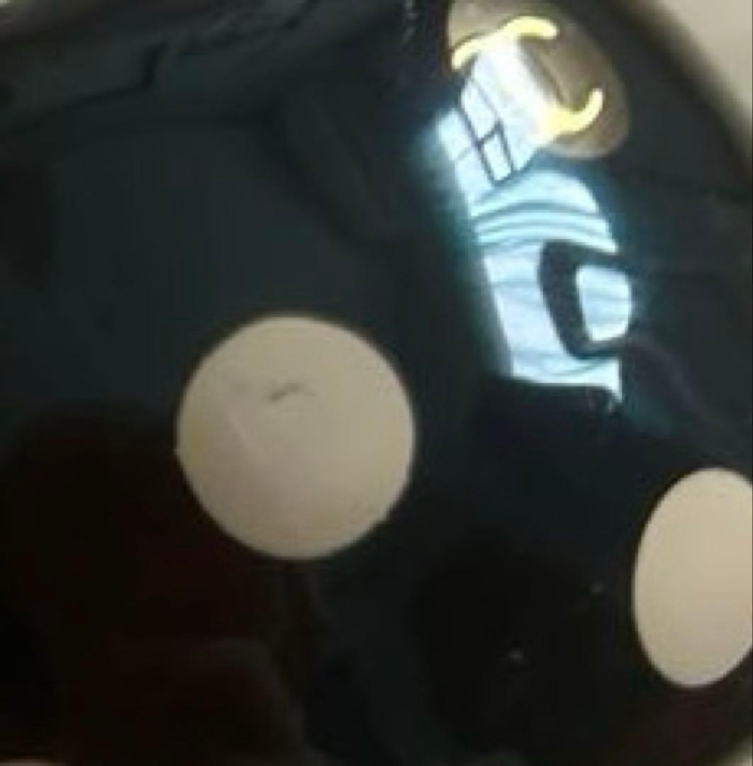 CHANEL シャネル　中古　美品　バングル　ココマーク　水玉