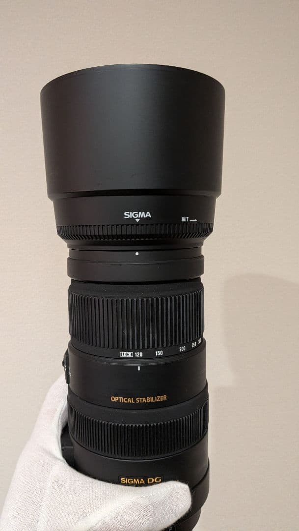 キヤノン EF SIGMA 120-400mm F4.5-5.6 APO HSM