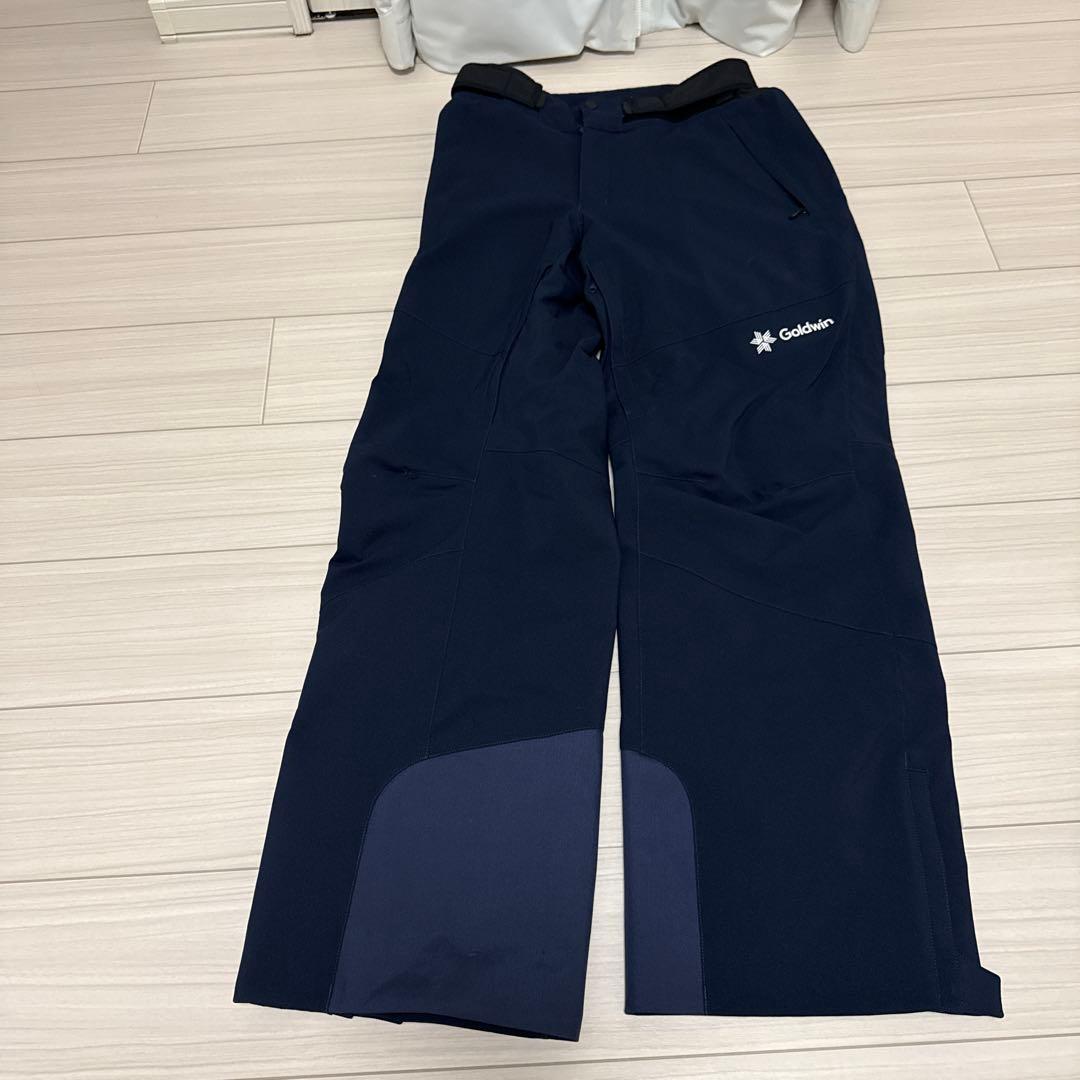 Goldwin スキーウェア XLサイズ ホワイトネイビー