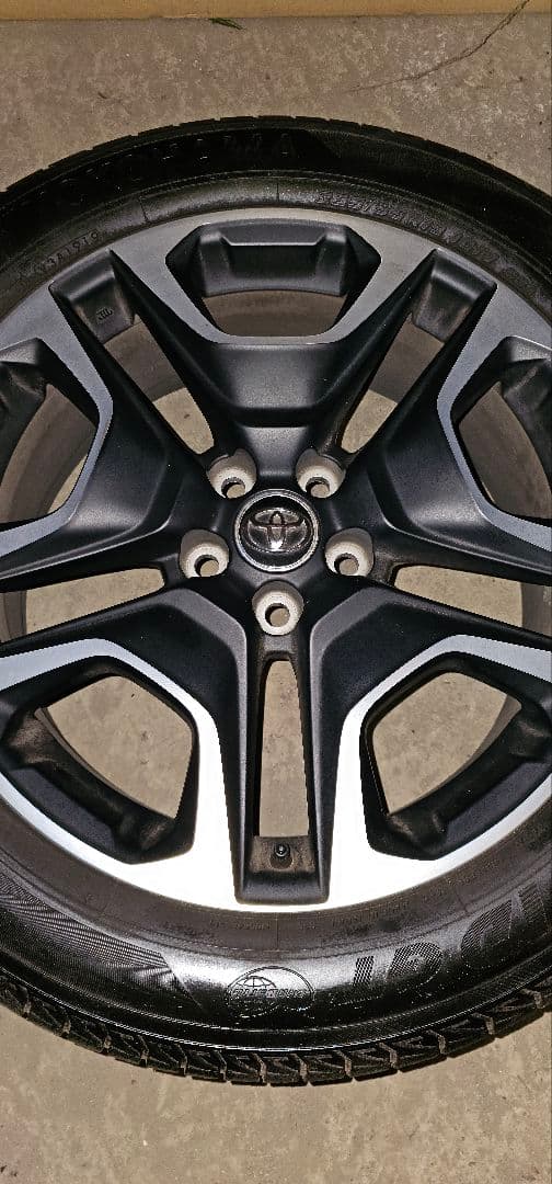 トヨタ rav4純正 アドベンチャー 19インチ ホイールセット ヨコハマタイヤ